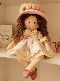 Boneca de pano menina